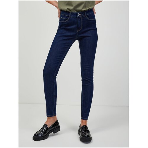 Orsay Dark Blue Push Up Skinny Fit Jeans - Women Slike