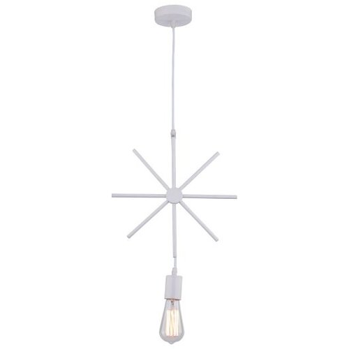 Mitea Lighting Visilica bela zvezda 1xE27 Max.60W/220V M161710 Slike