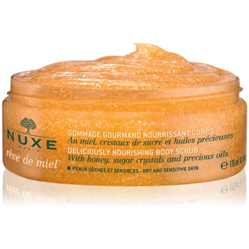 Nuxe Rêve de Miel® Deliciously Body Scrub negovalen piling za telo 175 ml Cene