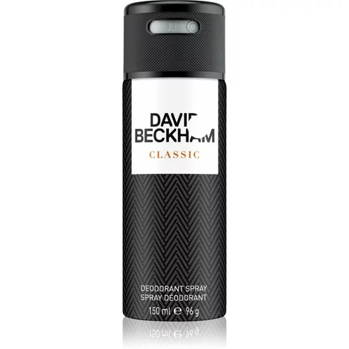 David Beckham classic deodorant v spreju brez aluminija 150 ml za moške
