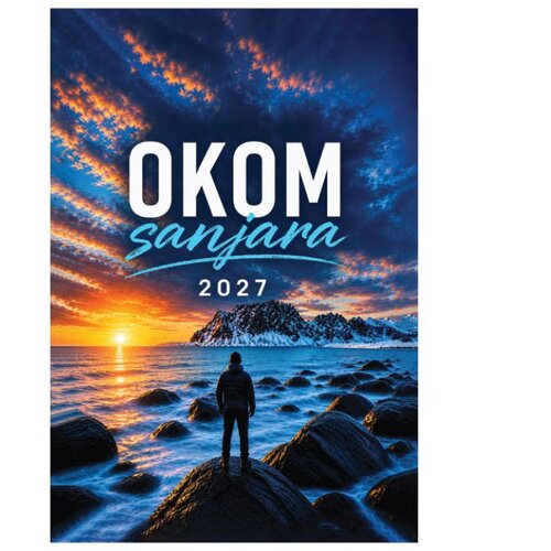  KALENDAR &amp;quot;OKOM SANJARA 2027&amp;quot; 13 LISTOVA, SPIRALA Slike
