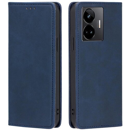 INORCO Za Tecno Spark 10 4G usnjena torbica za telefon s preklopnim stojalom, na dotik kože, odporna na udarce, (22033470) Slike