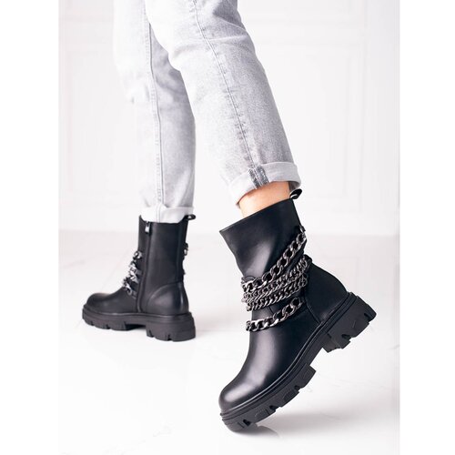 SHELOVET women&amp;#039;s workery with chains Slike