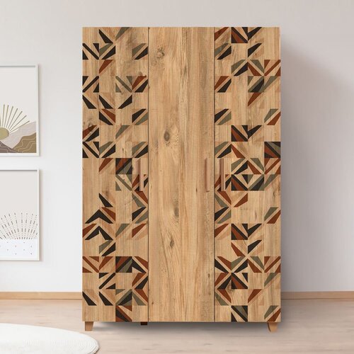  Ormar Leva Hedera Triangle 120x189x48cm Bež Cene