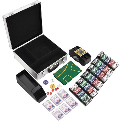  The Living Store Komplet poker žetonov 600 kosov 11,5 g - Komplet Žetonov Za Poker, (21493749) Cene