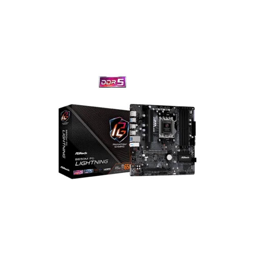 Matična ploča ASROCK MB B650M PG LIGHTNING AMD B650; AM5; 4xDDR5