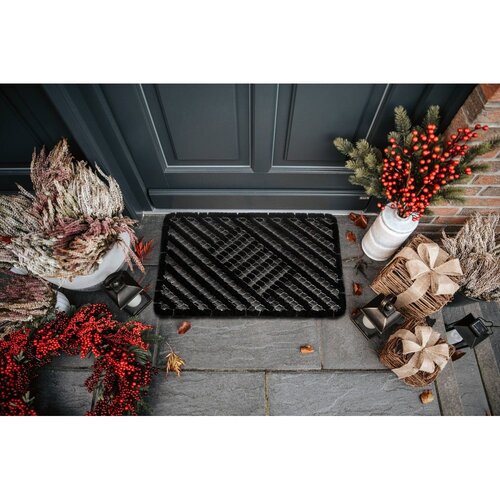 Hanse Home Otirač od kokosovih vlakana 45x75 cm Coco Black &amp;ndash; Slike