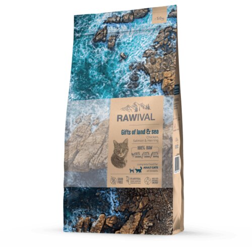 Craftia Rawival Gifts Of Land & Sea Adult Cat - 5 kg Cene