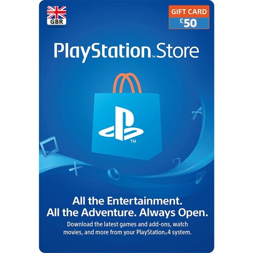 Sony PSN Wallet UK 50 funti / kartica Cene