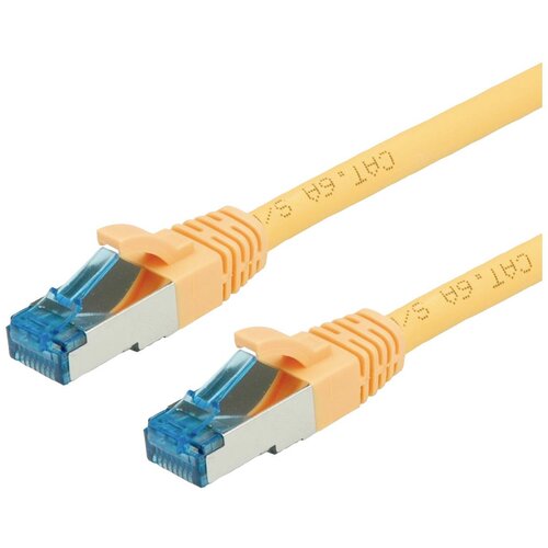 Value 21.99.1938 RJ45 omrežni kabel\, Patch kabel CAT 6a S/FTP 15.00 m rumena 1 kos, (20420884) Cene