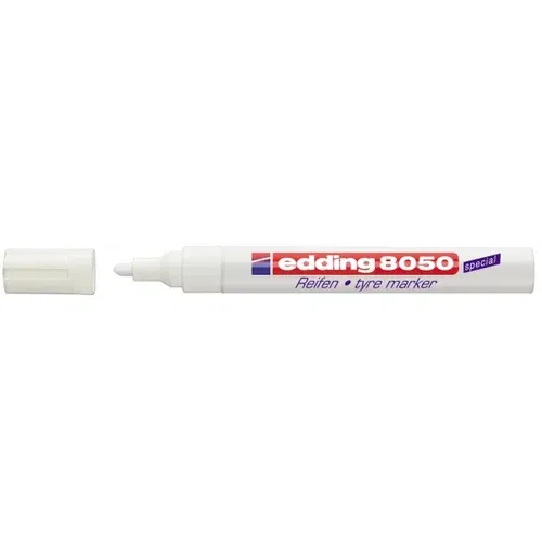 Edding Marker za pnevmatike E-8050, 2-4mm, bel, (20387816)