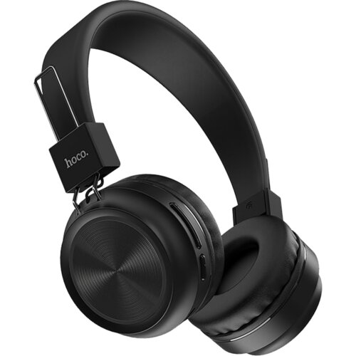 hoco. Slu&scaron;alice bežične/žične, Bluetooth, 8h rada, mikrofon - W25 Promise Crne Cijene