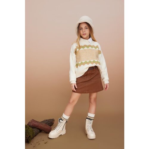 Defacto Girls Regular Fit Half Turtleneck Sweater Cene