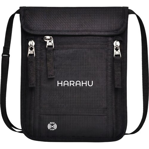  Mu&amp;scaron;ka Crossbody Torba s RFID HARAHU Legacy - Crna KP40365 Slike