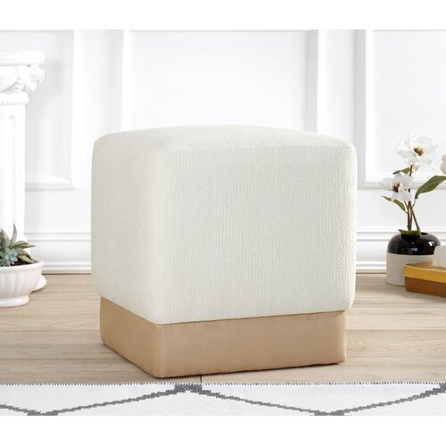 Atelier Del Sofa Tabure 45x45x45cm, Krem Cijene