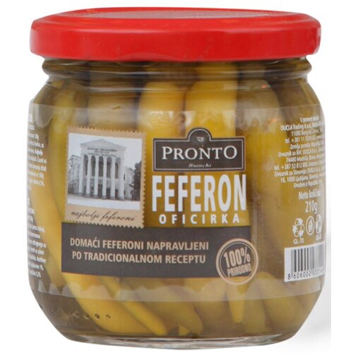 Pronto Feferone oficirka 210g Cene
