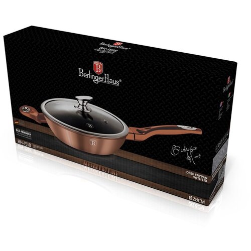 Berlinger Haus granitna ponev 28CM berlinger haus metalic line rosegold BH-1518-N, (21237440) Cene