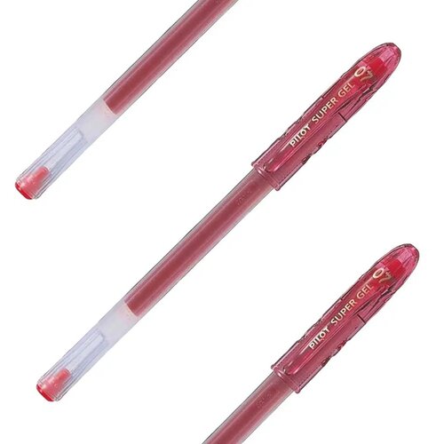 Pilot gel olovka super gel bg 0.7mm crveni 243776 Slike