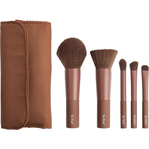 So Eco Mini Travel Sculpting Set potovalni set čopičev s torbico Slike