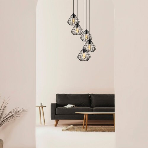 Opviq Luster Diamond-704-5S2, 50 cm, 5xE27, 40W Cene