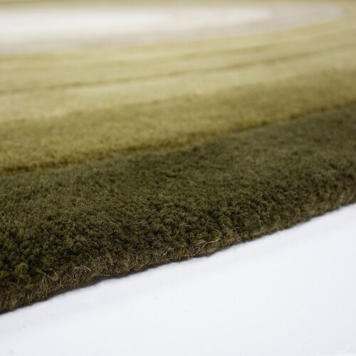 Flair Rugs Zelena ročno tkana volnena preproga 160x230 cm Puddle Ombre &amp;ndash; Slike