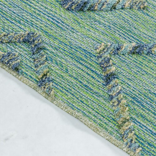 Ayyildiz Carpets Zelen zunanji tekač 80x250 cm Bahama &amp;ndash; Slike