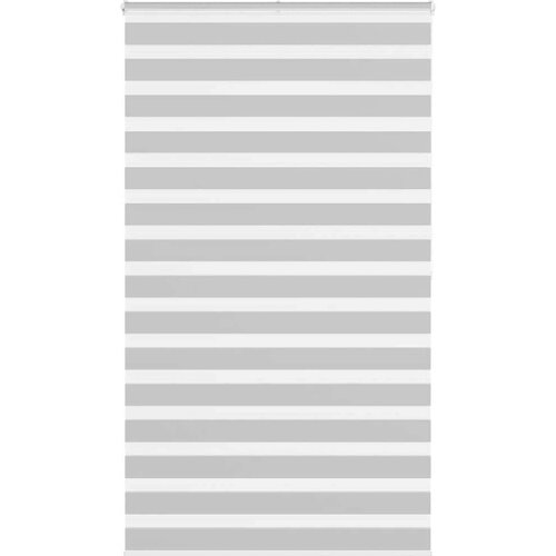vidaXL zebra senčilo svetlo sivo 130x200 cm tkanina širina 125,9 cm Cene