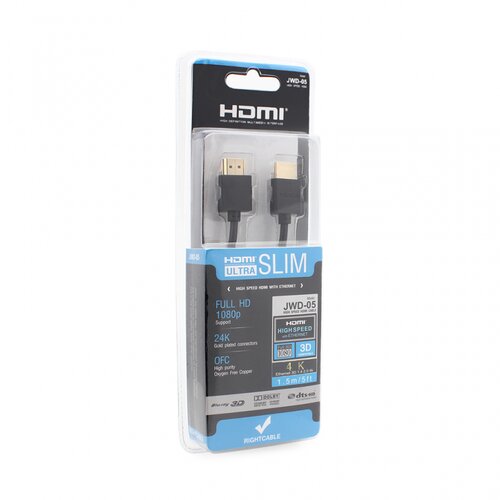 Teracell kabl 1.4V hdmi slim bakarni 1.5m JWD-05 Cene