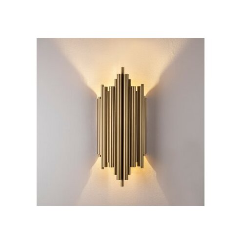 Opviq Reis 13341 Zidna lampa, zlatna Slike