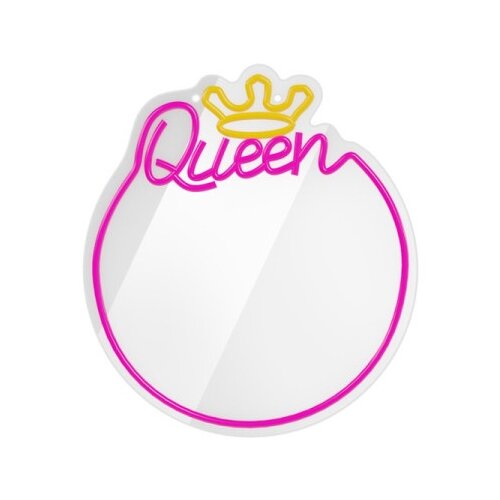 TelForceOne TF1 Queen barvito neonsko LED ogledalo, (5000279454) Cene