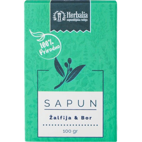 Herbalia Prirodni sapun Žalfija i bor 100g Cene
