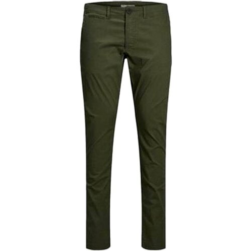 Produkt Hlače Chino / Carrot PANTALON CHINO VERDE HOMBRE 12155017 Zelena Slike