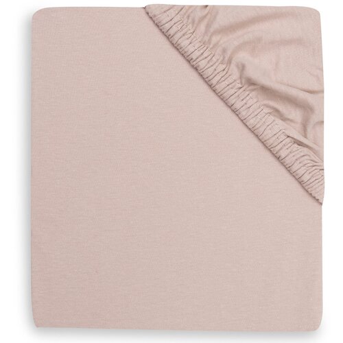 Jollein plahta za dječji krevetić 60x120 silk rose Slike
