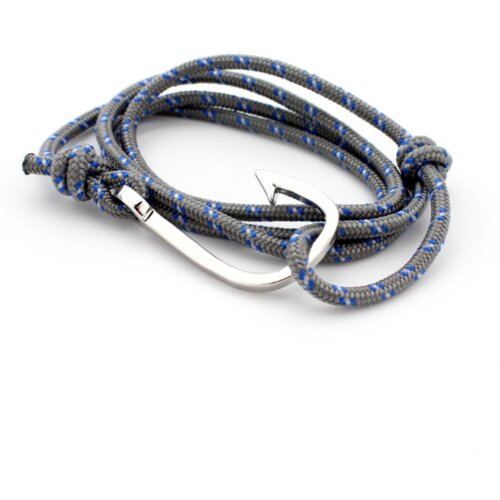  Moška zapestnica Hook silver Cene