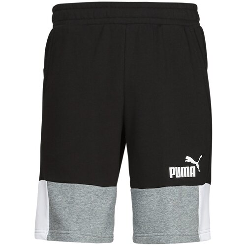 Puma Kratke hlače &amp;amp; Bermuda ESS+ BLOCK SHORTS Črna Slike