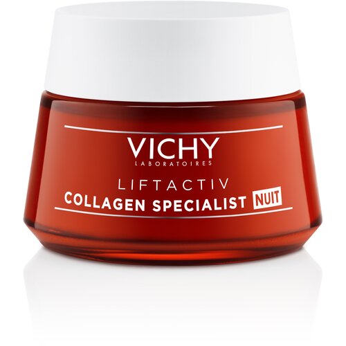 Vichy liftactiv collagen specialist noćna nega za korekciju bora i čvrstine kože, 50 ml Cene