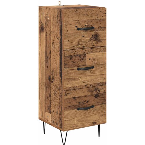  Kreveta Staro drvo 34 x 34.5 x 90 cm Konstruirano drvo Slike