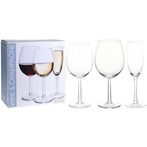 SET ČAŠA 18/1 ZA VINO I ŠAMPANJAC Cijene