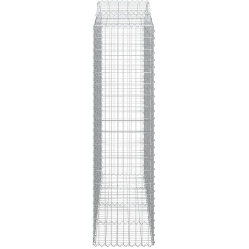  Gabionska ko&amp;scaron;ara s lukom200x50x180/200 cm pocinčano željezo Slike