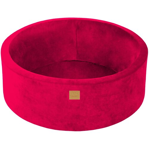 MeowBaby Bazen brez žog, 90x30 cm, žamet, magenta, (21289293) Cene