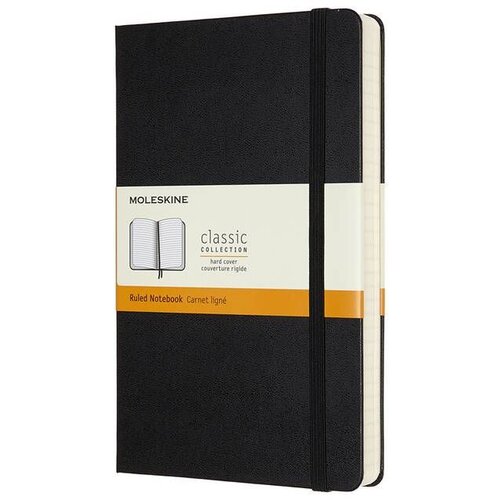 Moleskine Notes LG Expanded, Tvrd povez, Tačke, 400 strana, Crni Cene