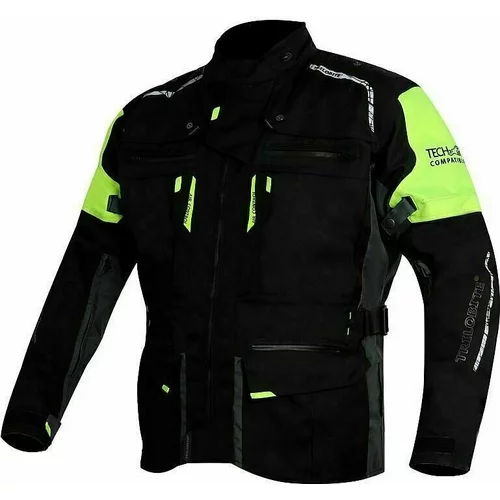 Trilobite 2091 Rideknow Tech-Air Black/Yellow Fluo M Tekstilna jakna