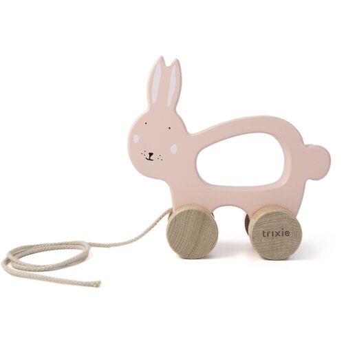 Trixie drvena igračka na uzici mrs. rabbit Cene