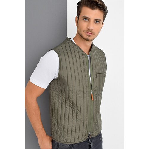 Dewberry Y8611 MEN'S VEST-KHAKI Cene