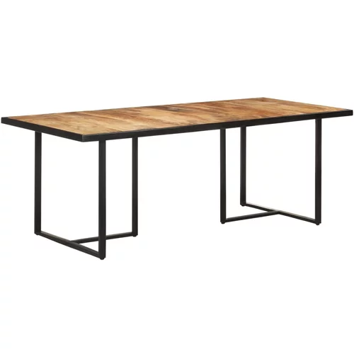  Blagovaonski stol 200 cm od grubog drva manga