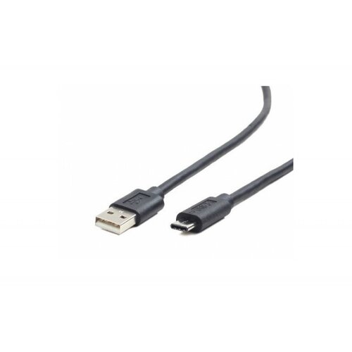 Gembird CCP-USB2-AMCM-1M USB2.0 to USB-C Cable, up to 480 Mbit/s, Black, 1m Cene