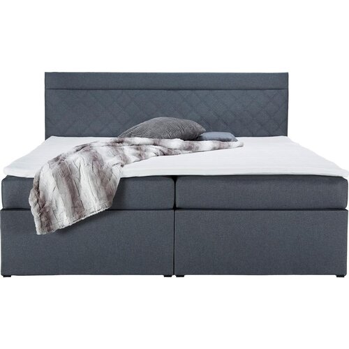 Bessagi Home Boxspring Postelja Rosa, Antracit, 180x200 Slike