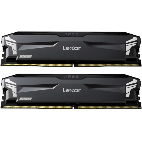 Lexar 32GB Kit (2x16GB) THOR DDR5 6000 CL38 1.3V heatsink RGB color black ( LD5U16G60C320A-RGD ) Cene