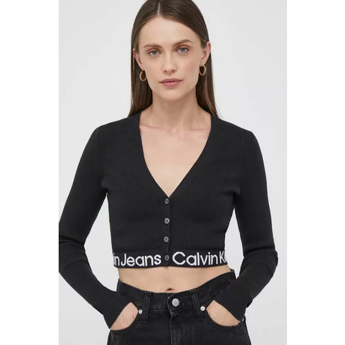 Calvin Klein Jeans Jopica ženski, črna barva