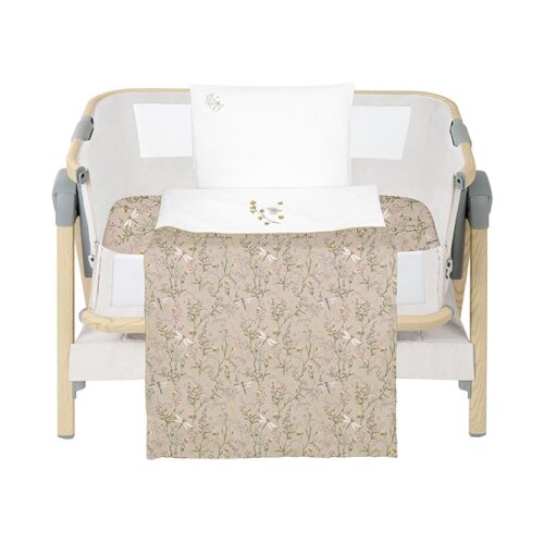 Kikka Boo Posteljina za kolevku set 5 pcs Secret Garden Beige KKB51074 Slike